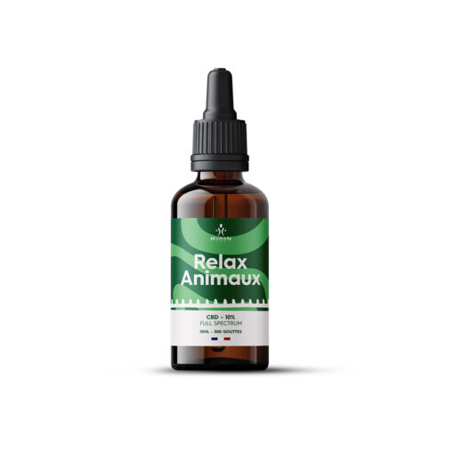 Huile CBD - Relax Animaux<br/><b>10 % Full Spectrum</b>
