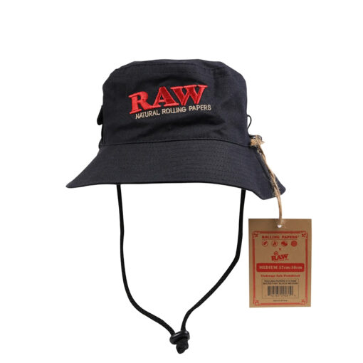Chapeau Bob RAW Noir – Image 2