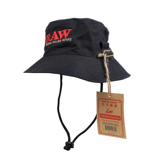 Chapeau Bob RAW Noir – Image 3