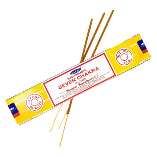 Encens Nag Champa Seven Chakra Satya - Bâtonnet Encens