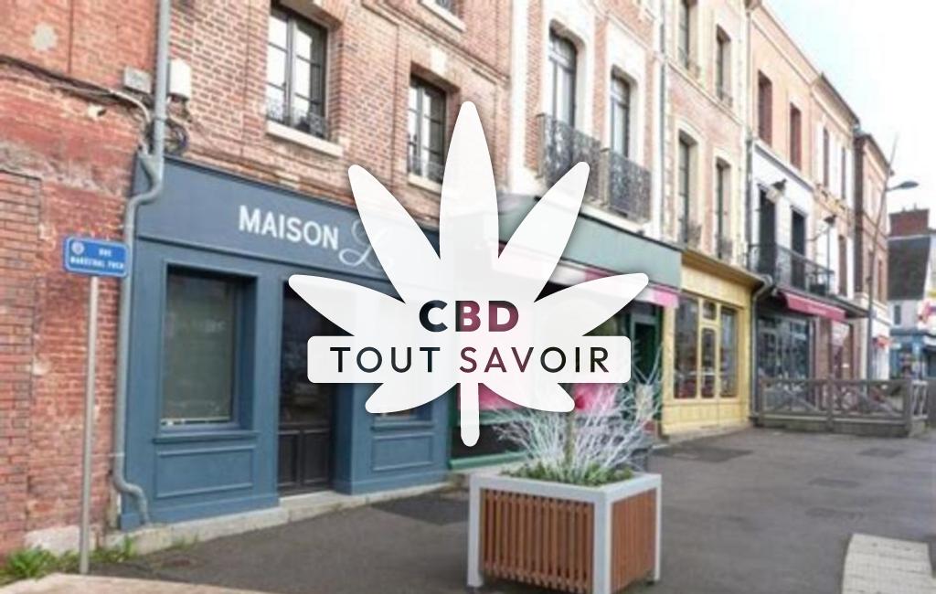Village à Livarot-Pays-D'Auge avec feuille Cannabis CBD