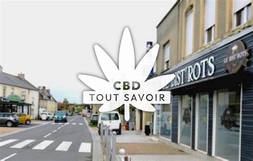 Village à Rots avec feuille Cannabis CBD