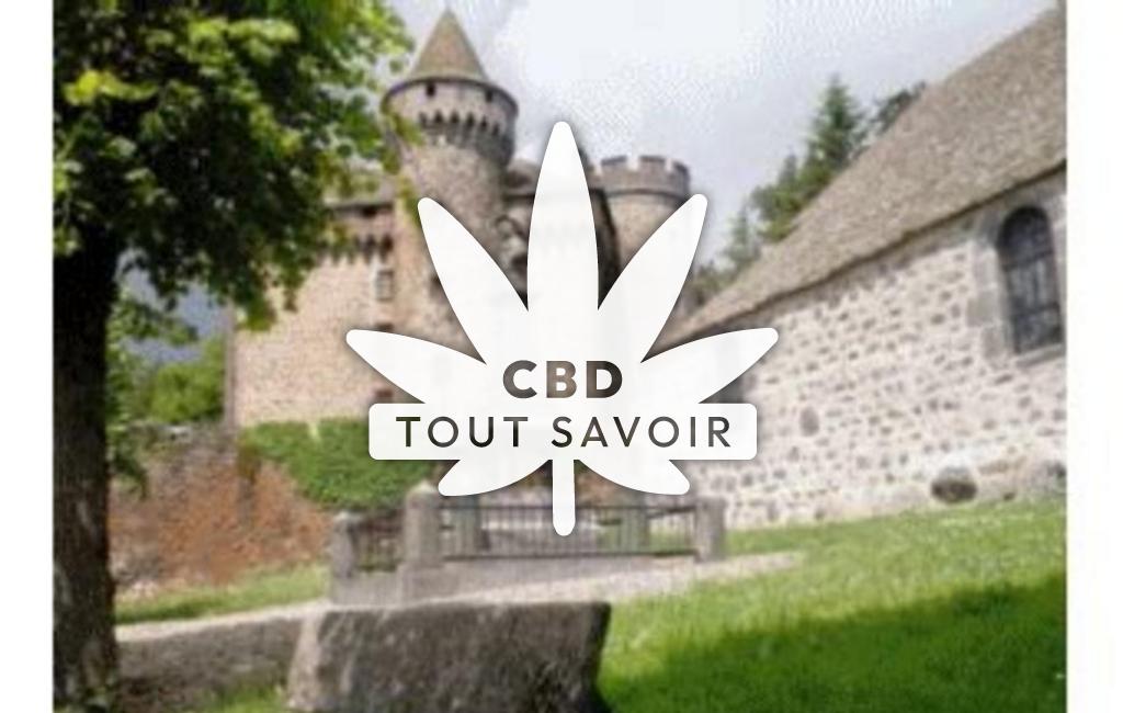 Village à Tanavelle avec feuille Cannabis CBD