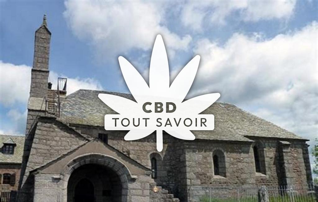 Village à La-Trinitat avec feuille Cannabis CBD