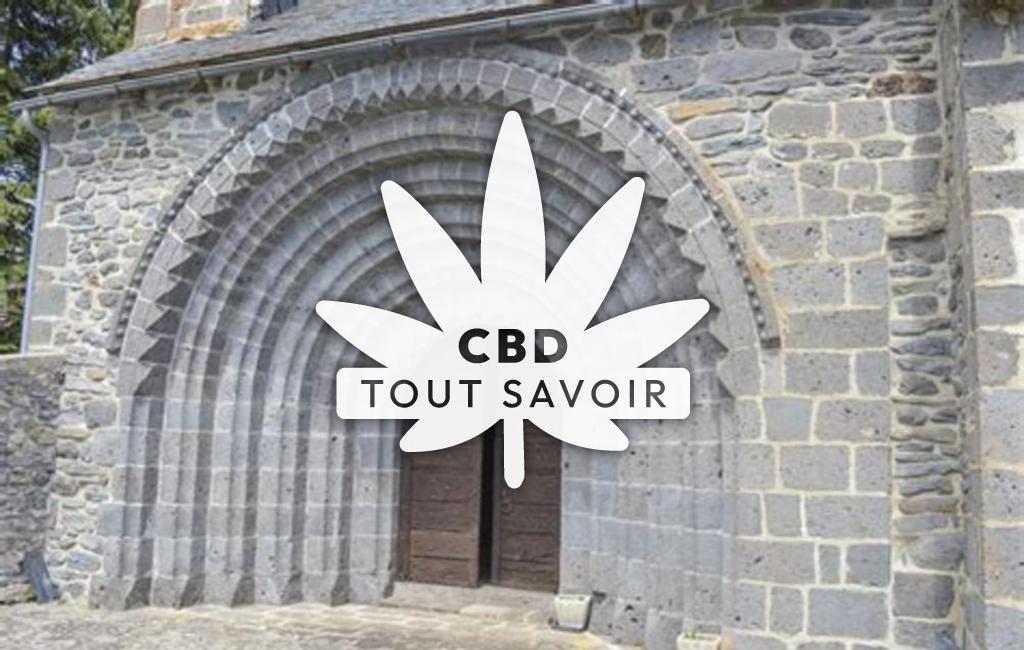 Village à Vernols avec feuille Cannabis CBD