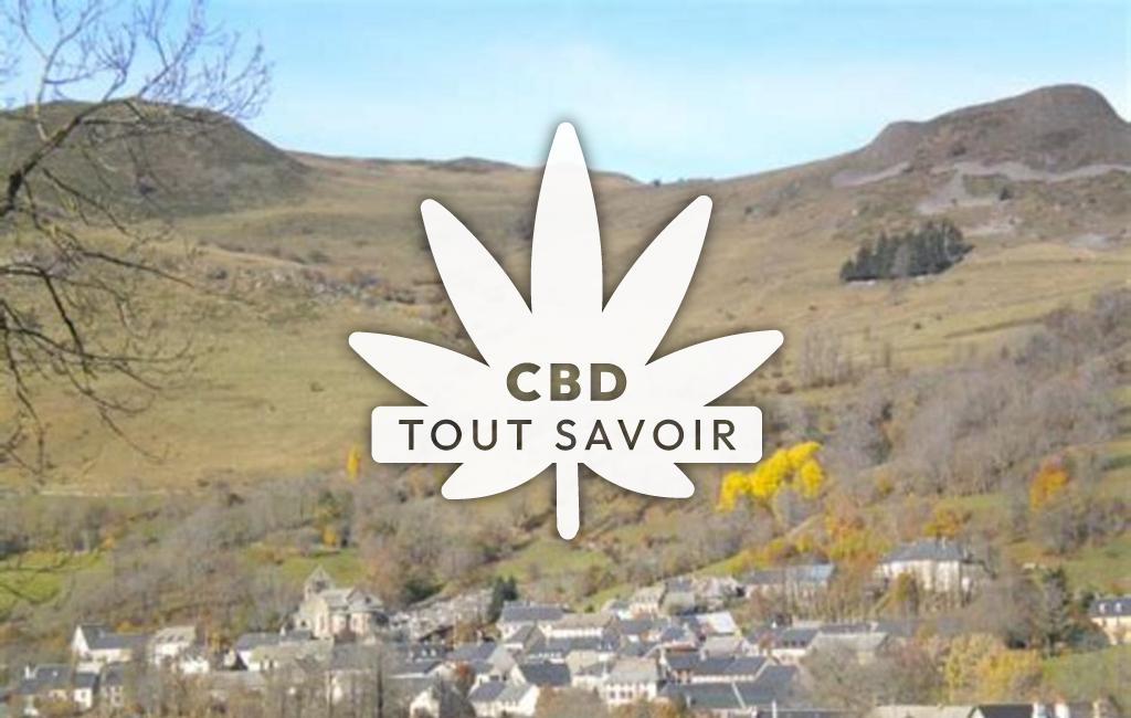 Village à Dienne avec feuille Cannabis CBD