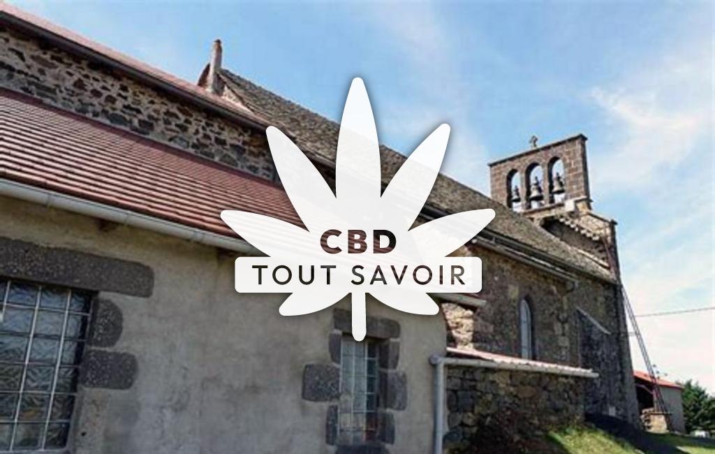 Village à Rageade avec feuille Cannabis CBD