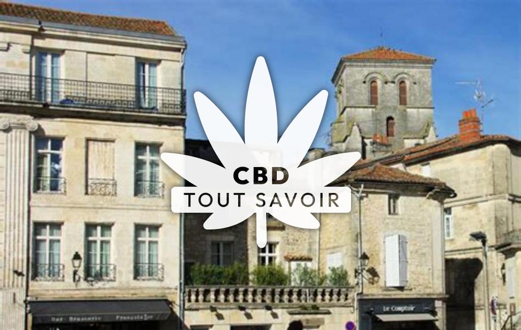 Village à Angeduc avec feuille Cannabis CBD