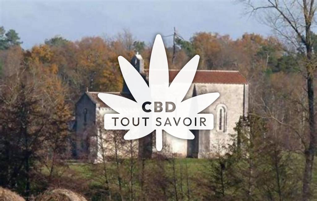 Village à Le-Tatre avec feuille Cannabis CBD