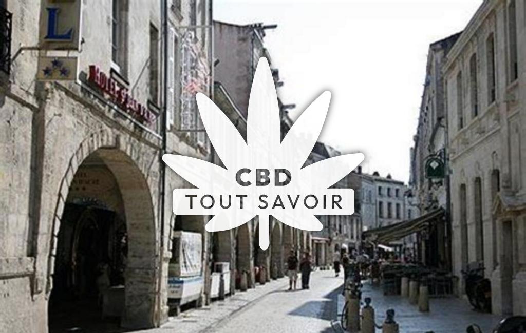 Village à Lagord avec feuille Cannabis CBD
