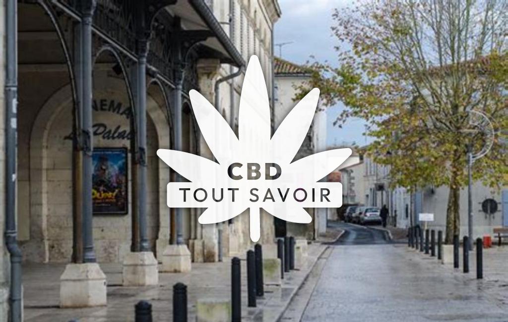 Village à Bernay-Saint-Martin avec feuille Cannabis CBD