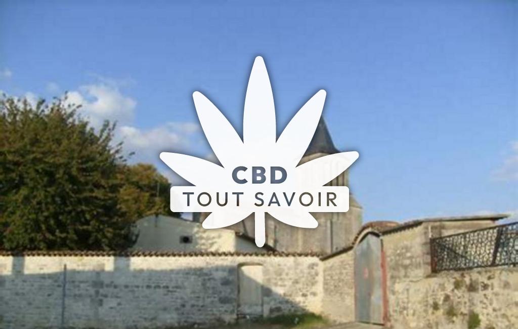 Village à Bords avec feuille Cannabis CBD