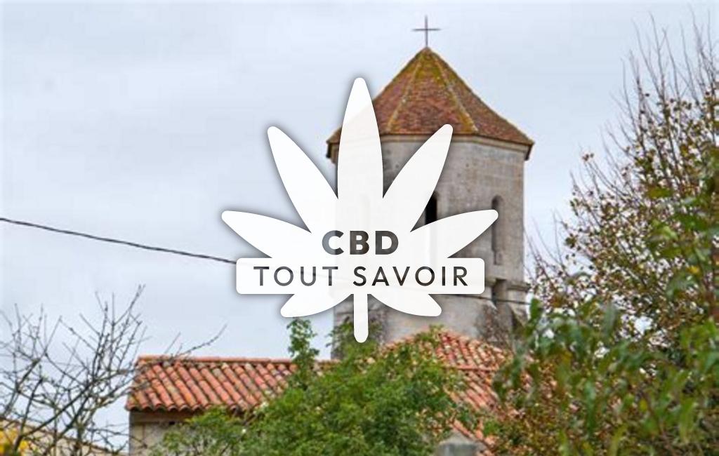 Village à Clam avec feuille Cannabis CBD