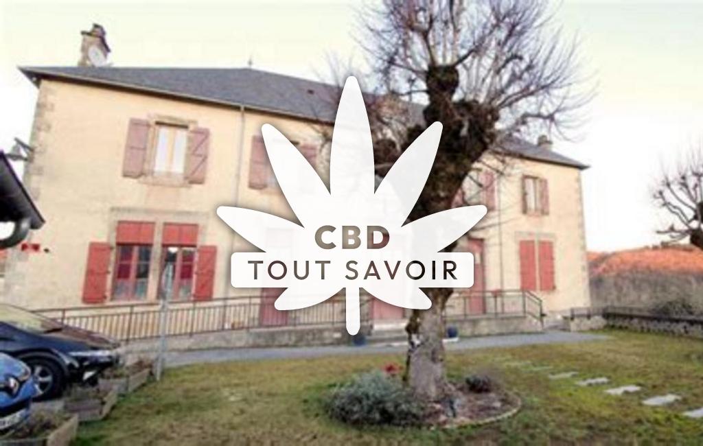 Village à Beaumont avec feuille Cannabis CBD