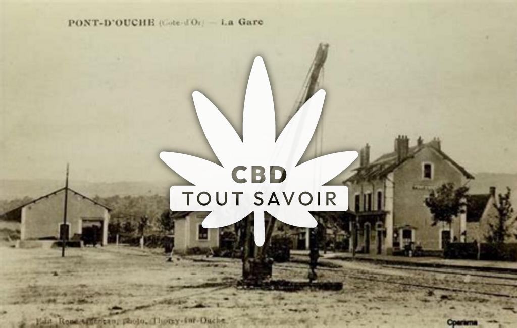 Village à Aubaine avec feuille Cannabis CBD