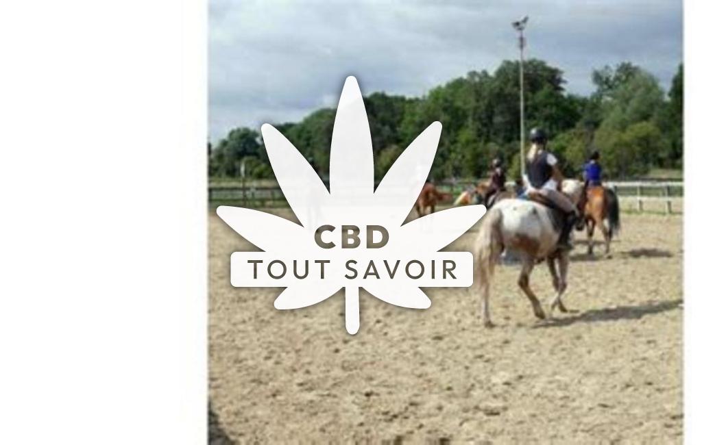Village à Couternon avec feuille Cannabis CBD