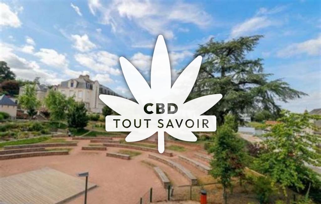 Village à Arrenes avec feuille Cannabis CBD
