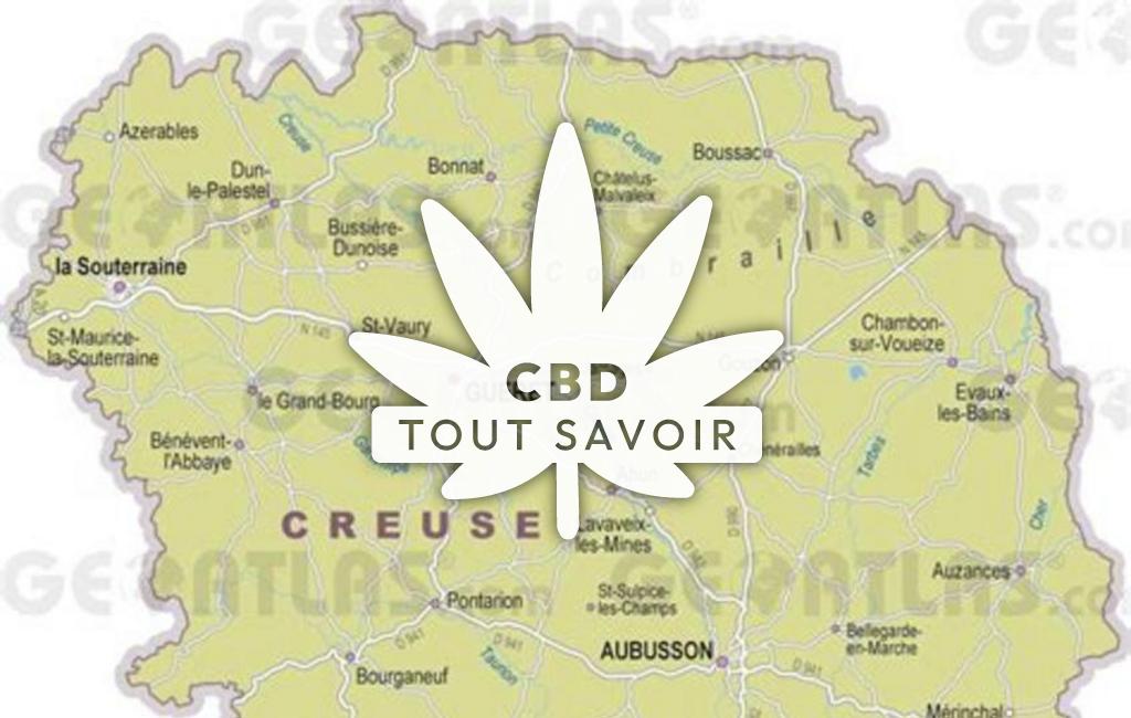 Village à Ars avec feuille Cannabis CBD