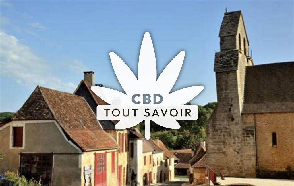 Village à Granges-D'Ans avec feuille Cannabis CBD