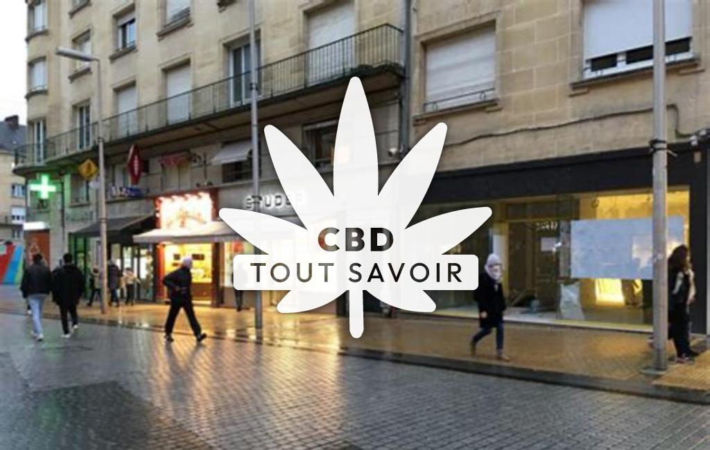 Village à Faux avec feuille Cannabis CBD