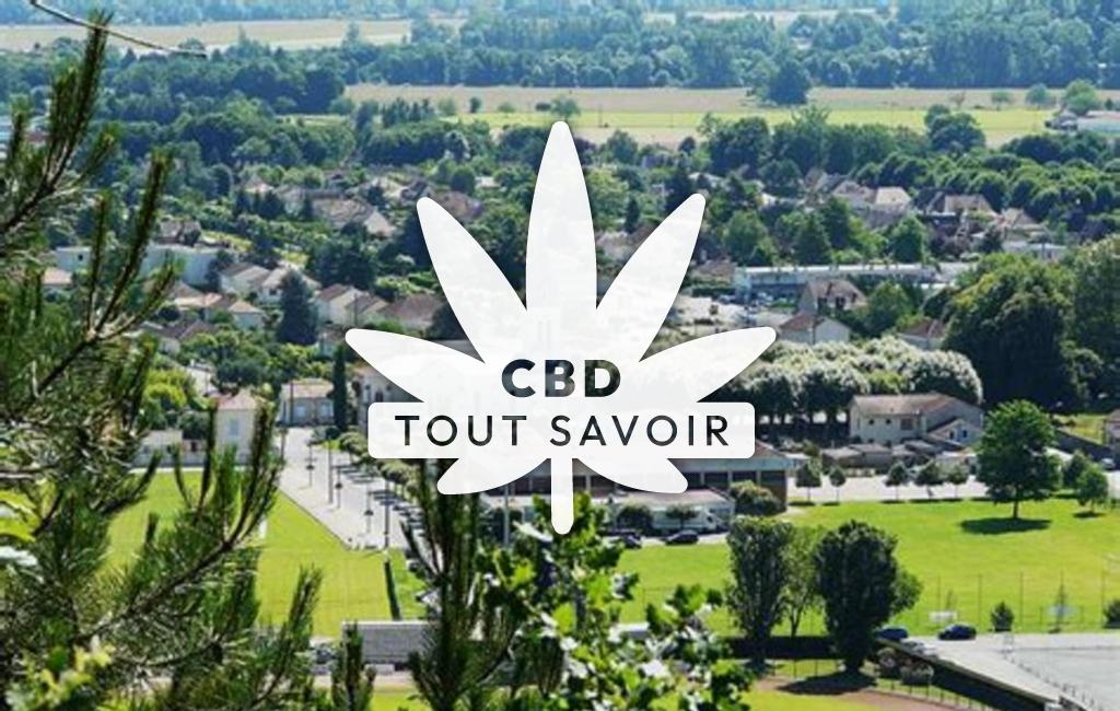Village à Trelissac avec feuille Cannabis CBD