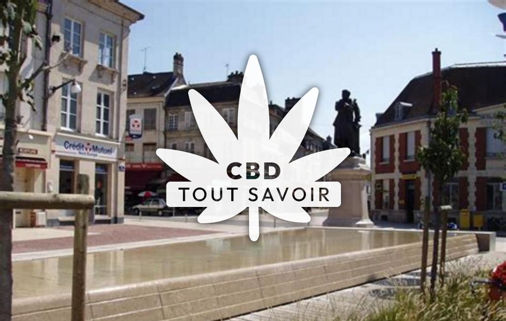 Village à Villers-Chief avec feuille Cannabis CBD