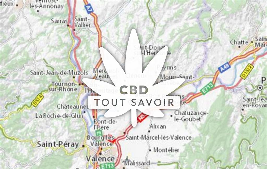 Village à Granges-les-Beaumont avec feuille Cannabis CBD