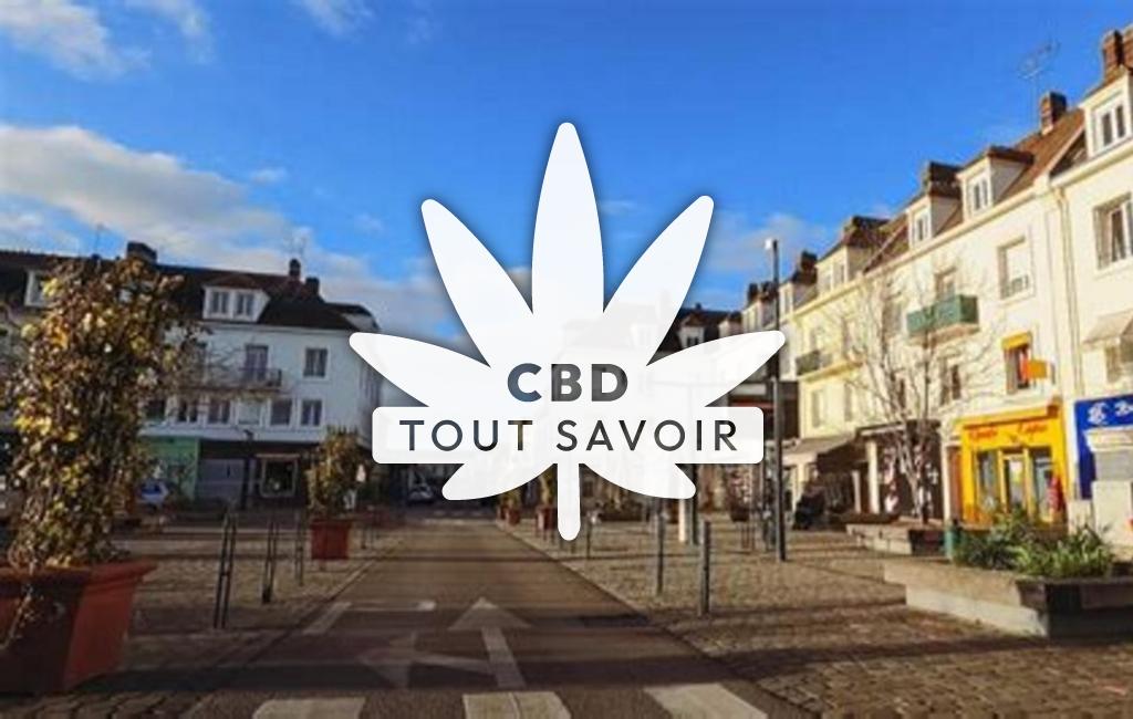 Village à Venon avec feuille Cannabis CBD