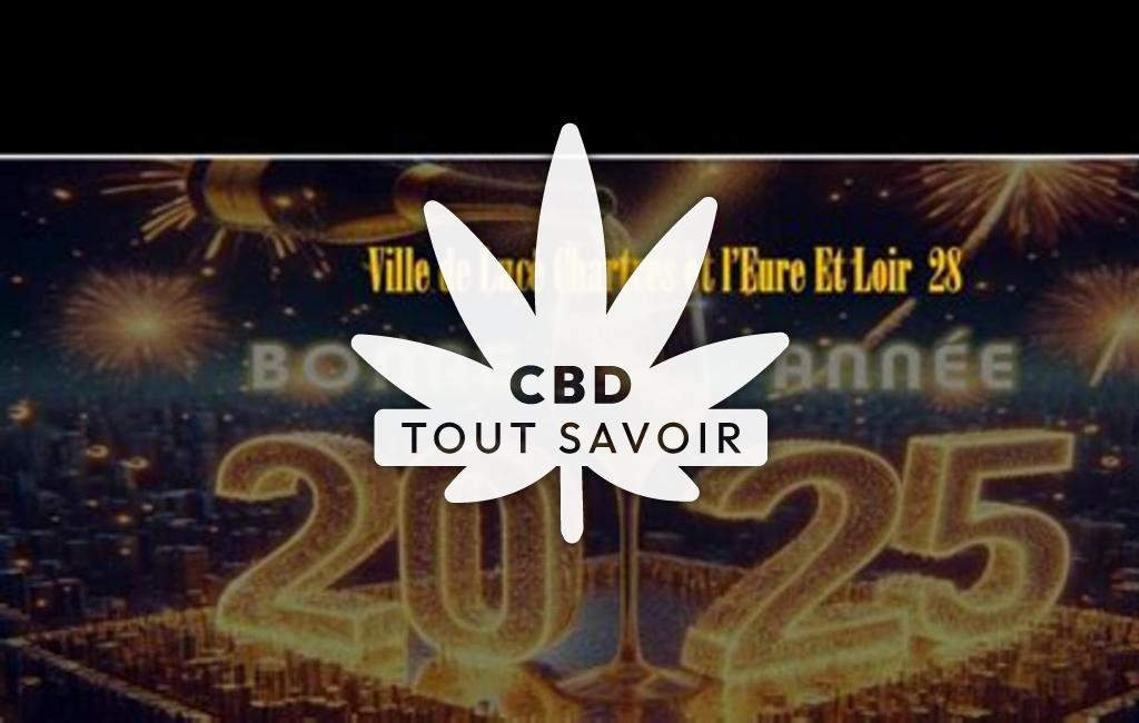 Village à Luce avec feuille Cannabis CBD