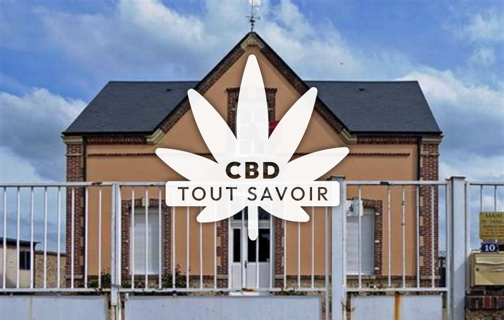 Village à Dangers avec feuille Cannabis CBD
