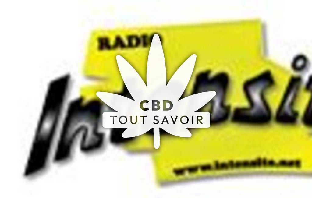 Village à Senonches avec feuille Cannabis CBD