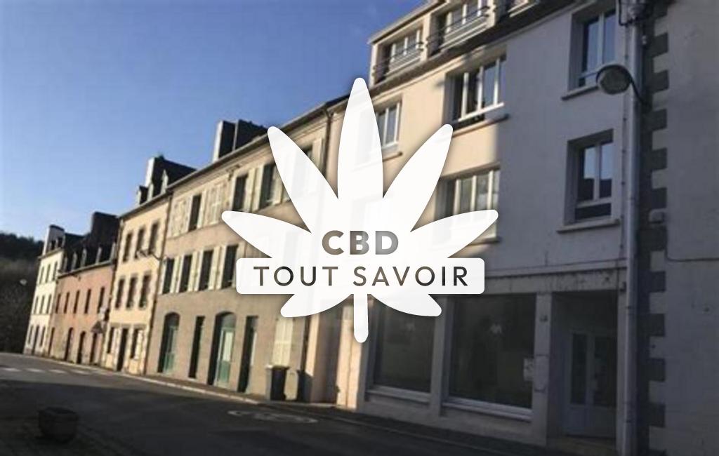 Village à Port-Launay avec feuille Cannabis CBD