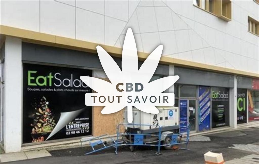 Village à Trebabu avec feuille Cannabis CBD