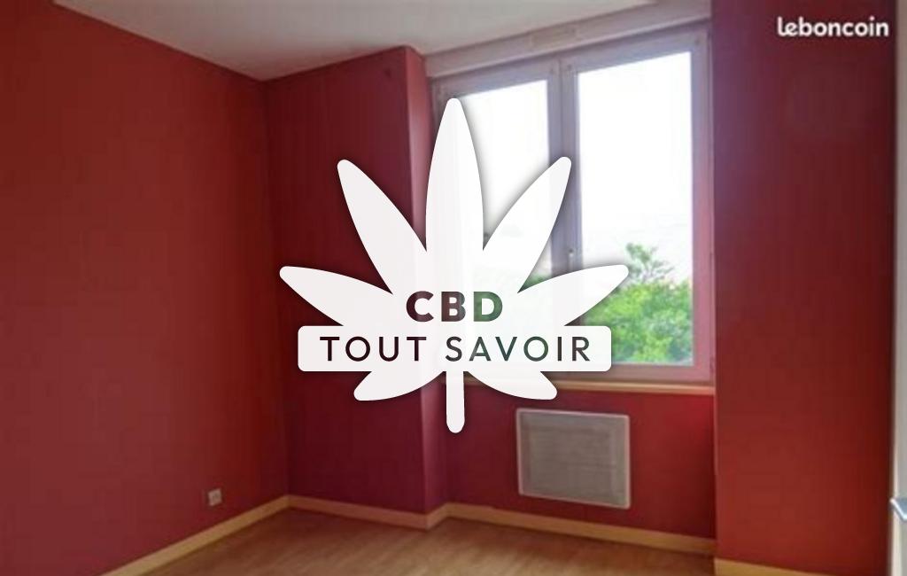 Village à Daoulas avec feuille Cannabis CBD