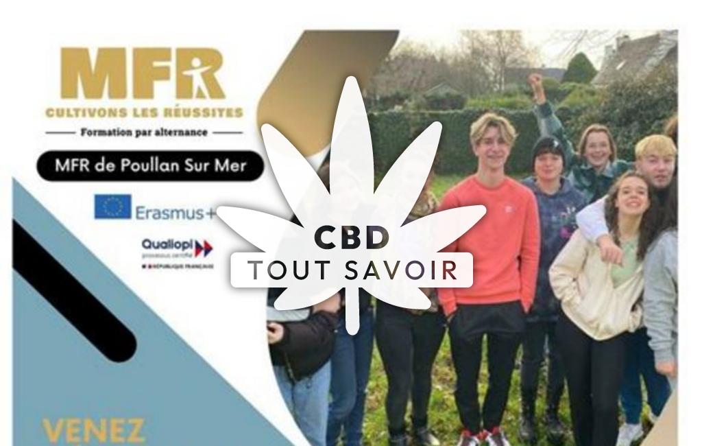 Village à Plogoff avec feuille Cannabis CBD