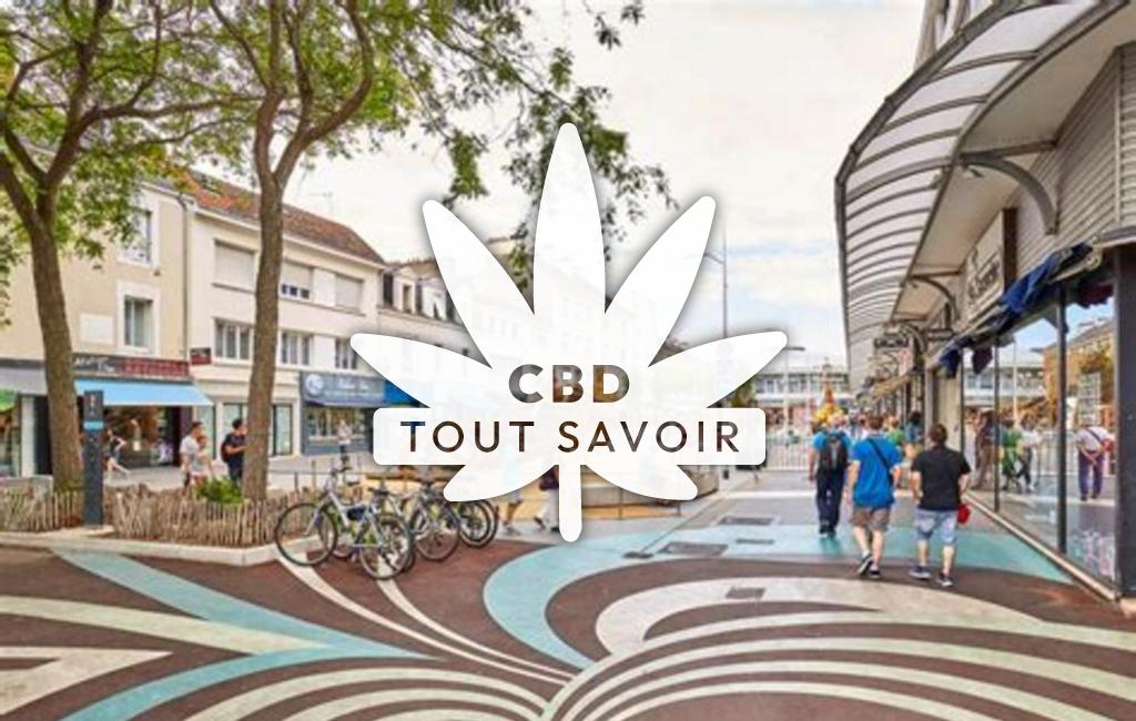 Village à Saint-Nazaire-des-Gardies avec feuille Cannabis CBD