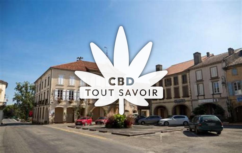 Village à Sere avec feuille Cannabis CBD