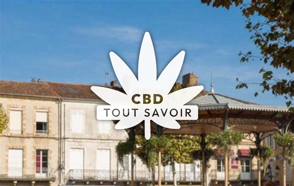Village à Marambat avec feuille Cannabis CBD