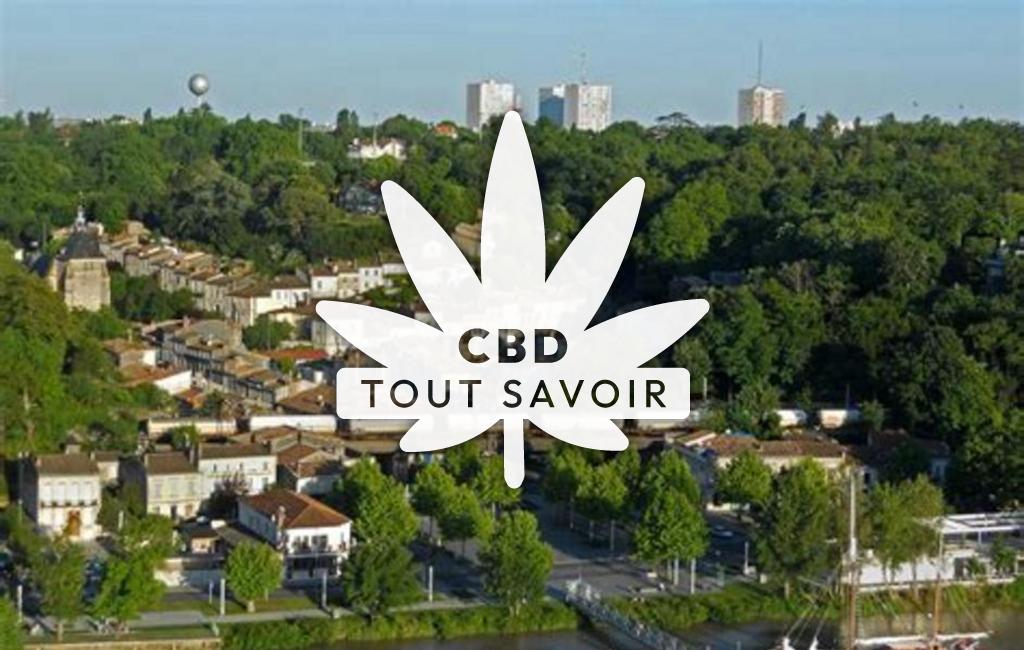 Village à Lormont avec feuille Cannabis CBD