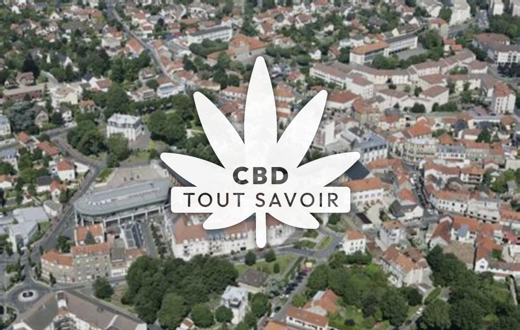 Village à Villiers avec feuille Cannabis CBD