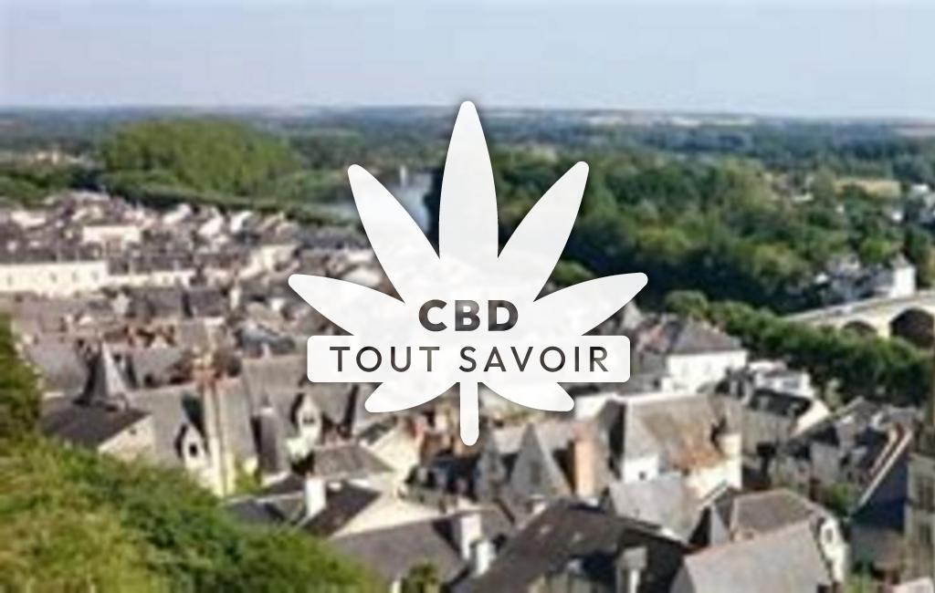 Village à Valleres avec feuille Cannabis CBD