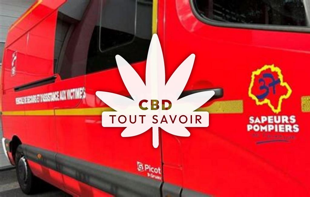Village à Saint-Laurent-de-Lin avec feuille Cannabis CBD
