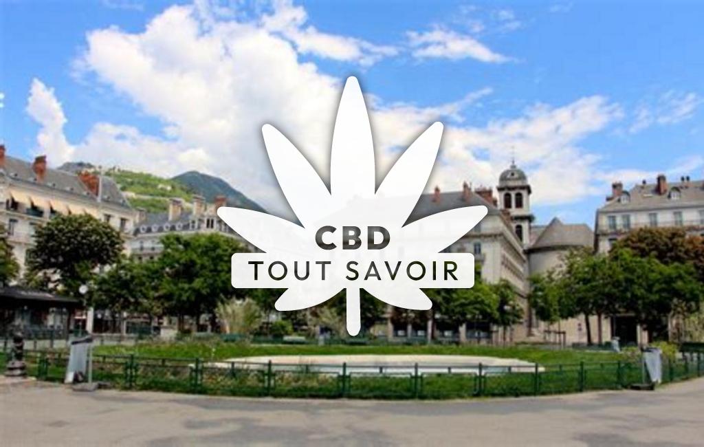 Village à Saint-Victor-de-MoreSaintel avec feuille Cannabis CBD