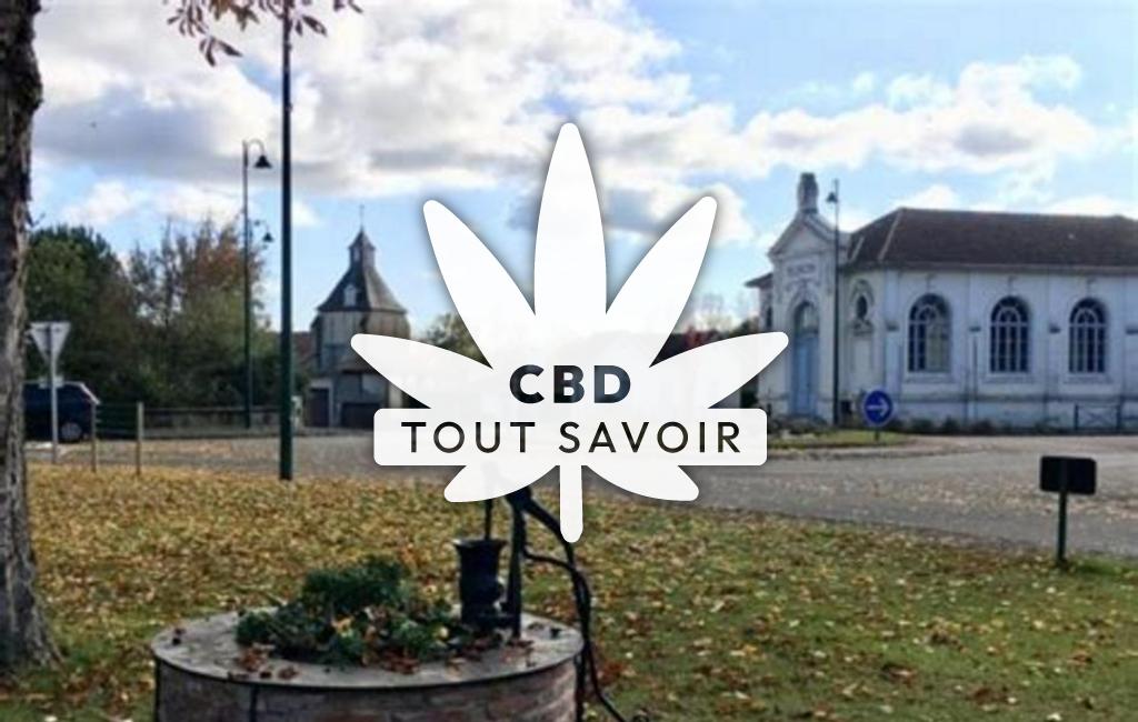 Village à Taller avec feuille Cannabis CBD