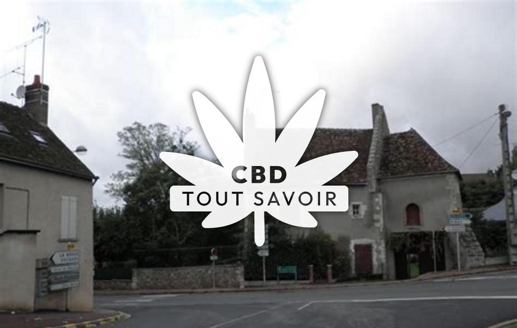 Village à Moree avec feuille Cannabis CBD