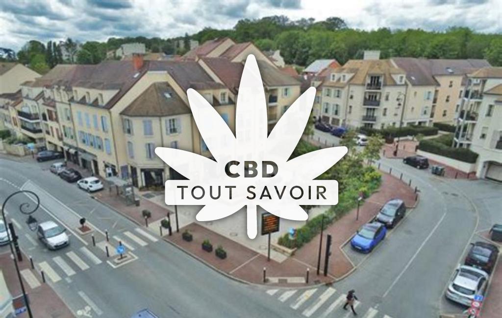 Village à Graix avec feuille Cannabis CBD
