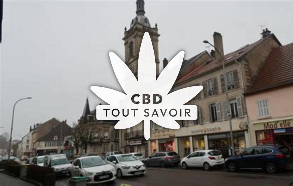Village à Lure avec feuille Cannabis CBD