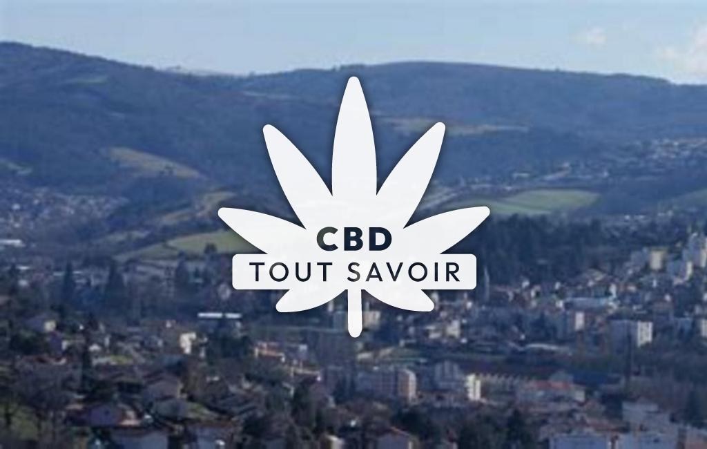 Village à Fraisses avec feuille Cannabis CBD