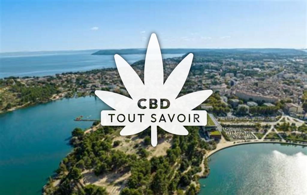 Village à Les-Istres-Et-Bury avec feuille Cannabis CBD