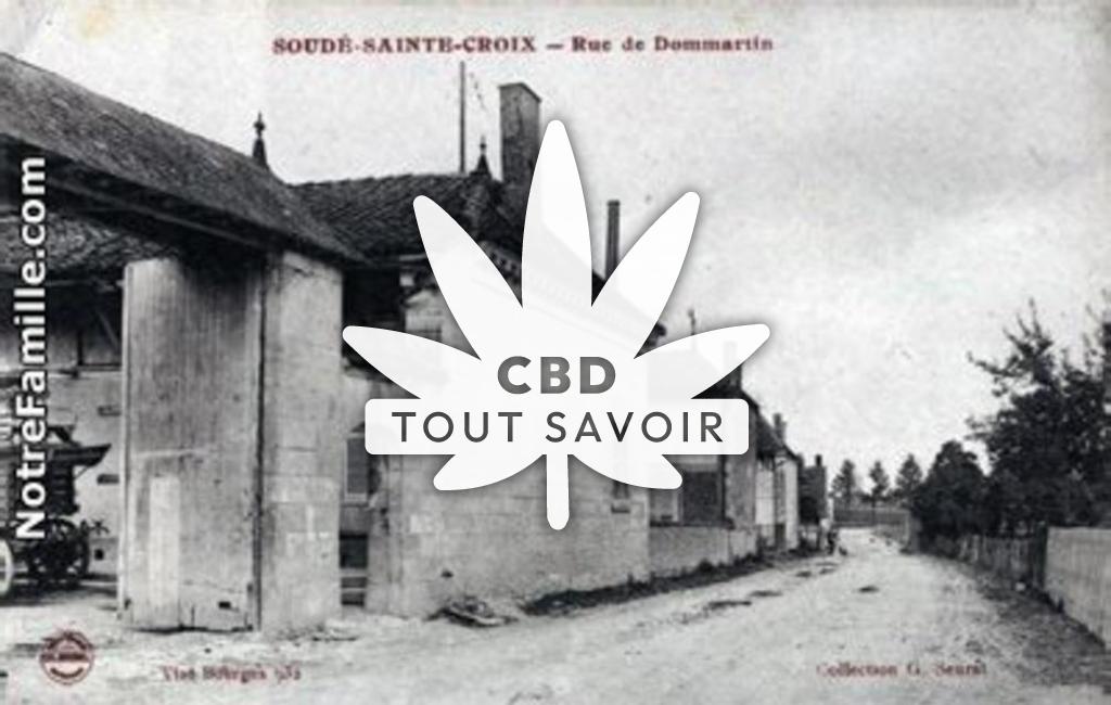 Village à Soude avec feuille Cannabis CBD